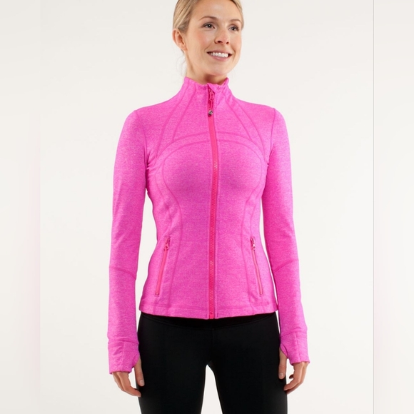 lululemon athletica Jackets & Blazers - Women's Pink Zip-Up Jacket